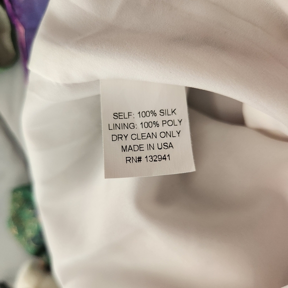 Amanda Uprichard Alyssa Silk Flora Ruffled Short Romper Medium - Picture 9 of 9